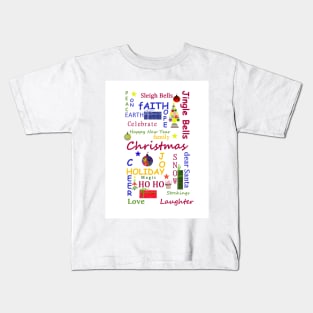 Christmas Message Kids T-Shirt